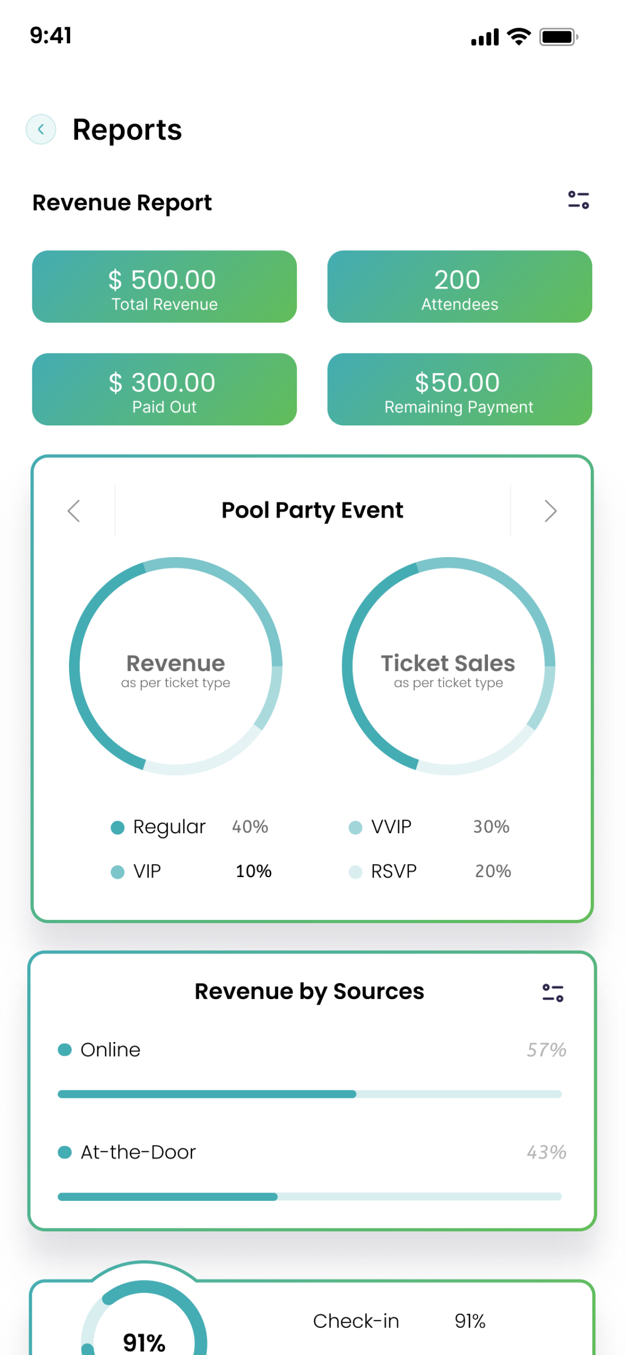 WayIn host app screen 5